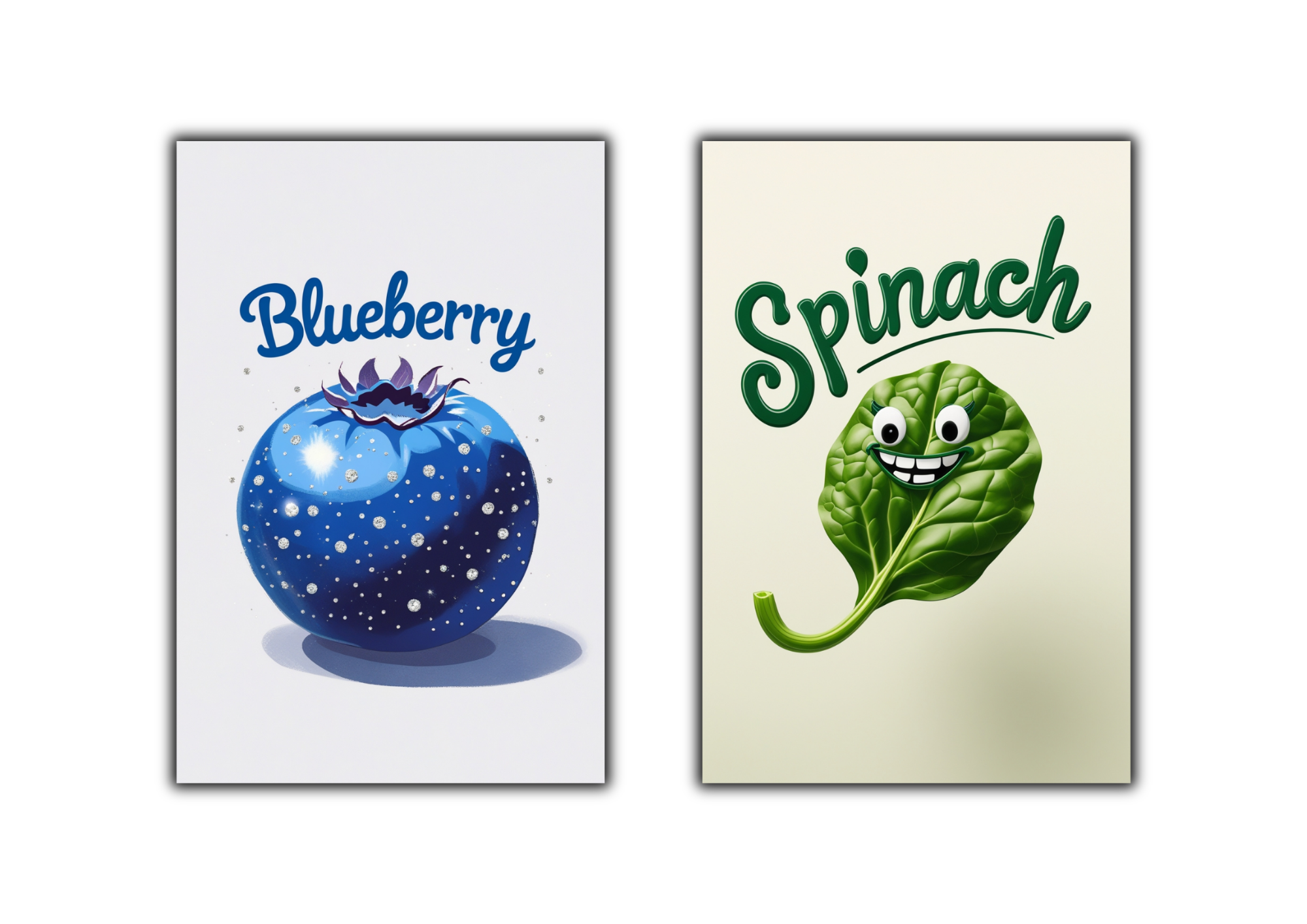 Best flashcards for learning for kids about healthy food 